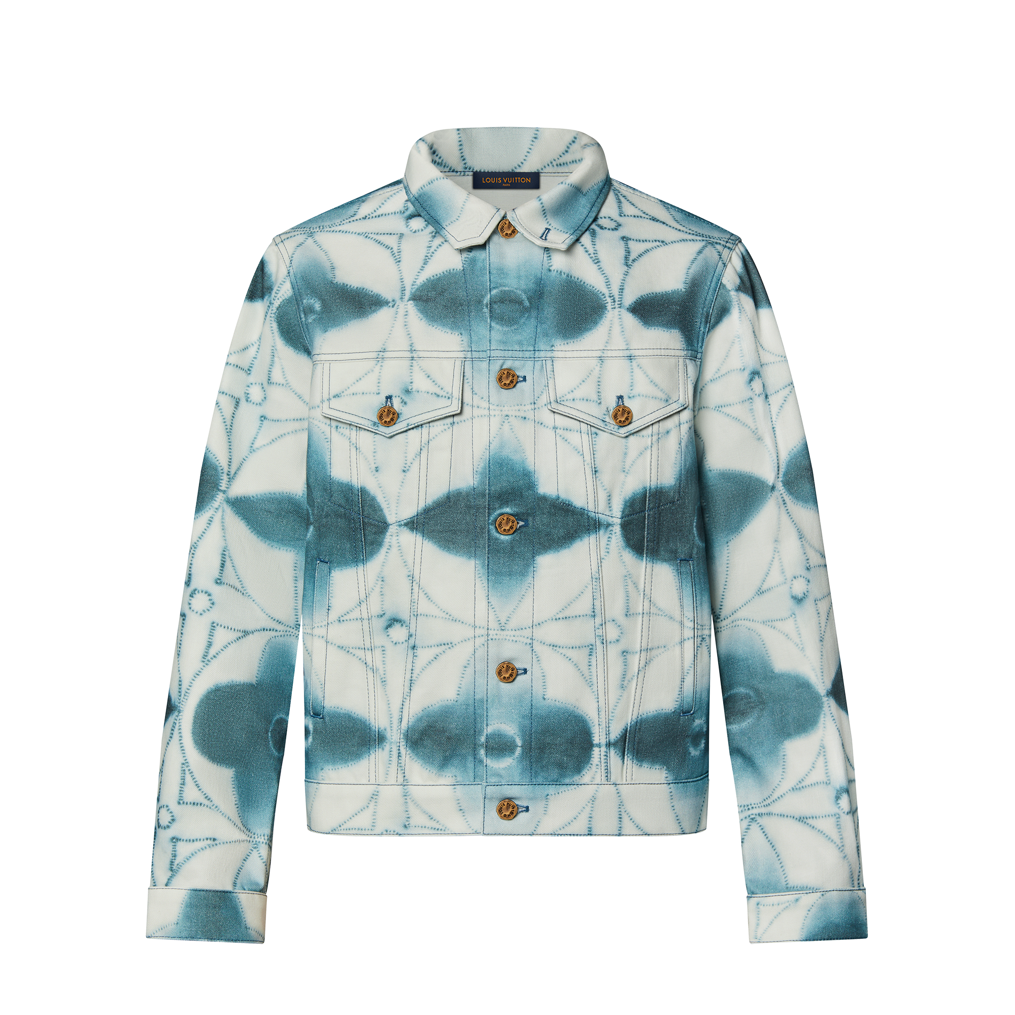 Louis vuitton denim on sale shirt